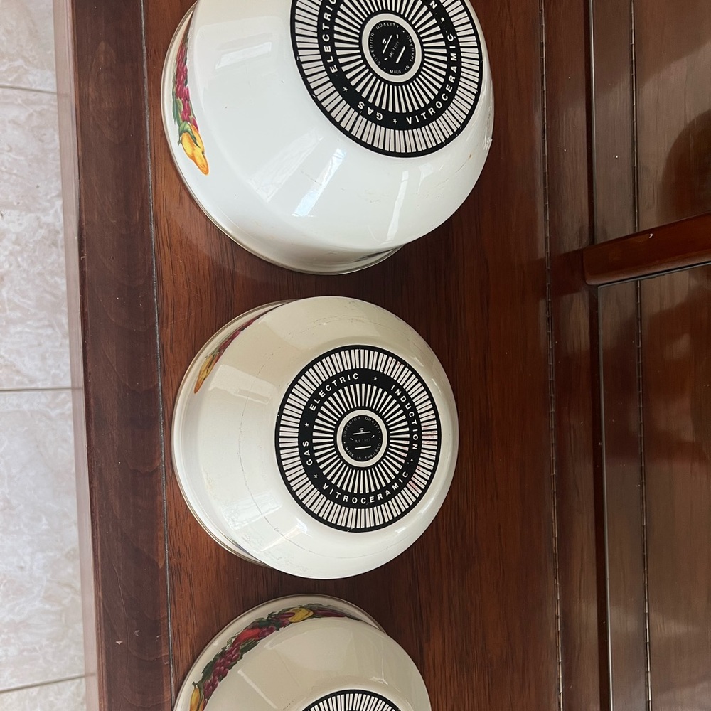 Vintage Vitroceramic Cook set